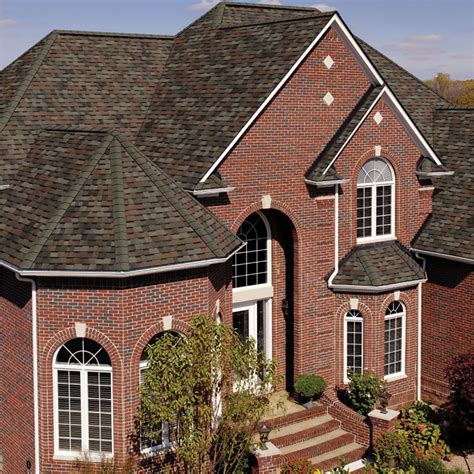 shingle colors for brick homes